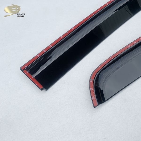 Black Car Window Rain Shades Auto Body Parts Window Visor