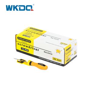 China Chrome Vanadium Steel Small Screws Slotted Screwdriver 2.5*75mm on sale