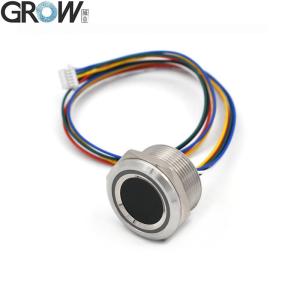 GROW R503-M22 DC3.3V 200 Capacity Round RGB Ring Indicator LED Control Capacitive Fingerprint Module Sensor Scanner