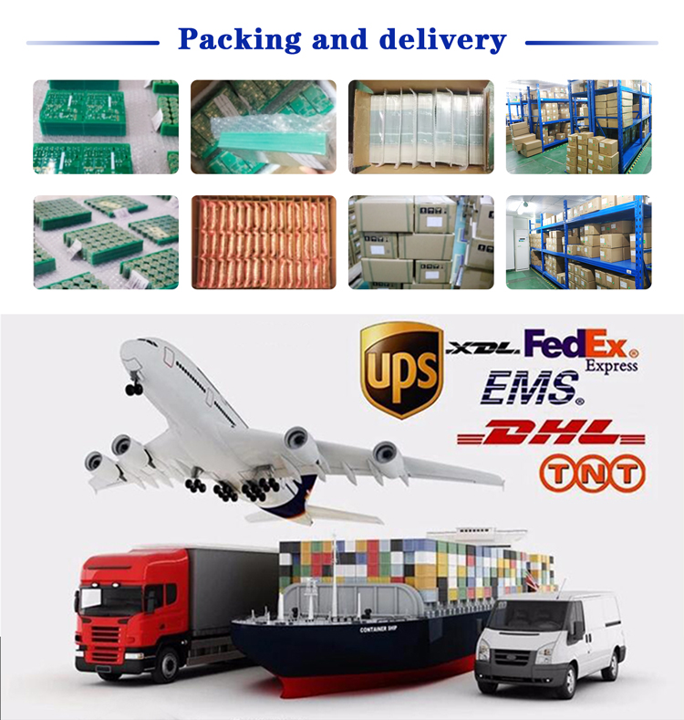Standard FR4 1.6mm PCB Circuit Board PCB Board Assembly For USB Mouse