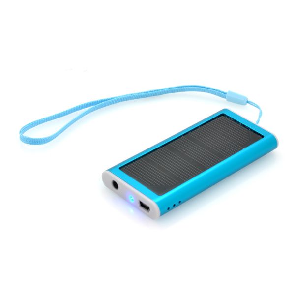 3000mAh portable solar power bank for mobile phone