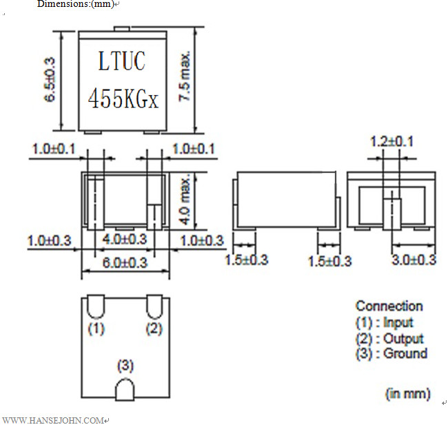LTUC455KEx 25dB Active And Passive Elements In Electronics