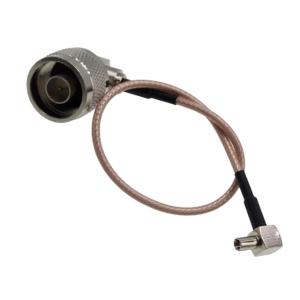 China N Male To R/A TS9 Male  RG316 Coaxial Cable Extension Cord Right Angle on sale