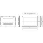 10.1 IPS Screen 1280*800 Color Lamp Android All-In-One Machine