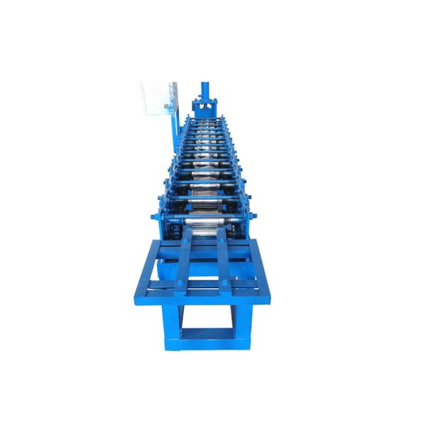 Blue Color Light Steel Keel Roll Forming Machine Different C / U / L / W Shape Customized