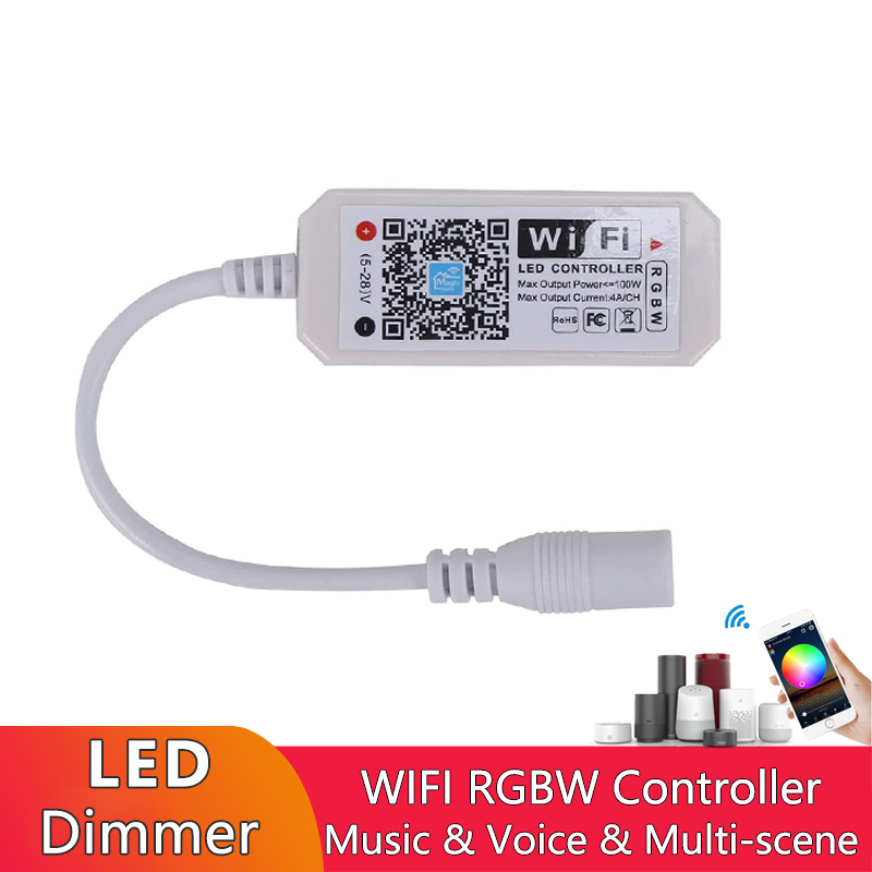 Intelligent RGBW LED Strip Controller For Strip Light Timing Control