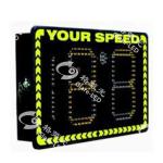 Static Constant Current Highway Solar LED Speed Limit Sign Mobile Variable