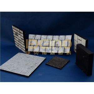 Three In One Ceramic Rubber Liners Customized Hot Vulcanization