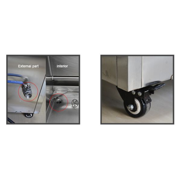 Industrial Stainless Steel Ultrasonic Cleaner For Glasses