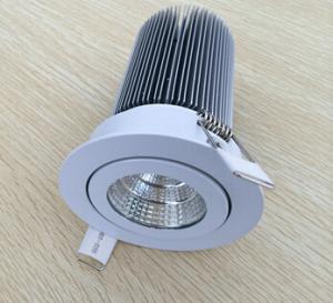 China adjustable head COB led recessed ceiling light on sale
