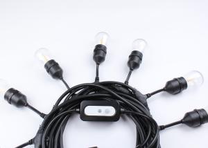 China 2200k-4000k 2 Filament S14 Commercial Grade LED String Lights on sale
