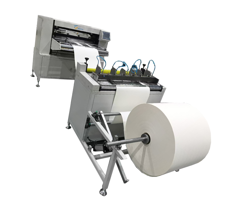 Clapboard Pleating Hepa Glass Fiber Machine Filter Paper Folding Machine with Partition