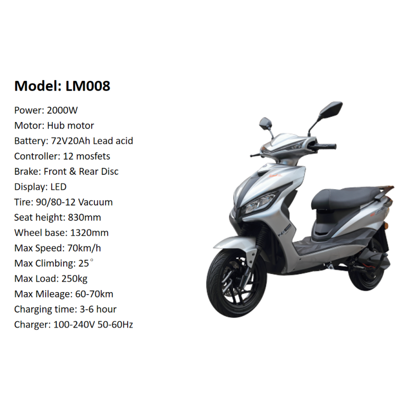 Africa Passenger & Cargo-Carrying Fast-Charging & Long-Range Electric Motorcycle Bike Source Factory