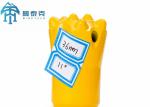 Hard Rock Mining Tapered Button Bit 36mm 7 Degree
