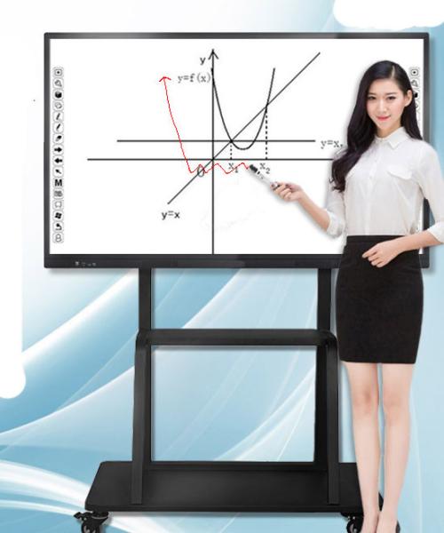 Quality Android Windows OS 4K UHD 75 Inch Electronic Interactive Digital Screen for sale
