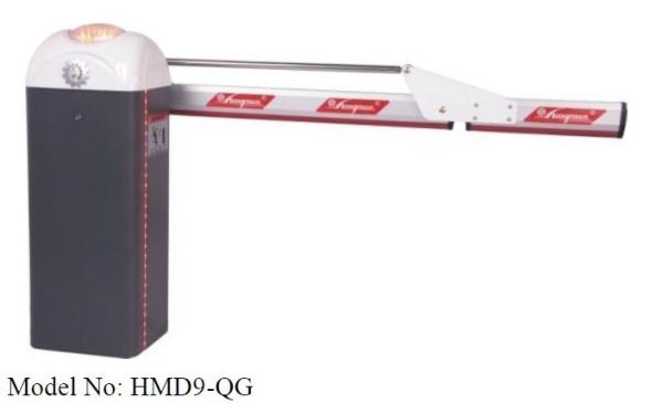 Quality Remote Control Car Parking Automatic Boom Gates , Folding Boom Barrier for sale