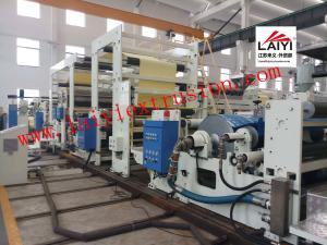 Buy cheap LDPE PP EVA EAA Extrusion Coating Machine Plastic Films Material product