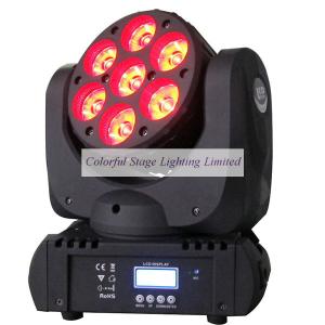 7x12W OSRAM RGBW 4in1 Stage Lighting