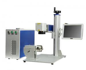 China 3D Dynamic Raycus Fiber Laser Marker Machine For Metal on sale