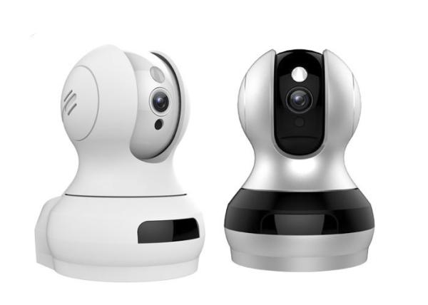 Quality White Grey Wireless Indoor Security Camera System Support 128 GB Micro SD Card for sale