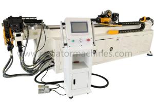 High Load Mass Fully Automatic Pipe Bending Machine DW50CNC-2A1S Rectangle and Round Pipe