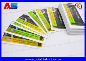 Buy cheap Custom 10ml Vial Labels Hologram product