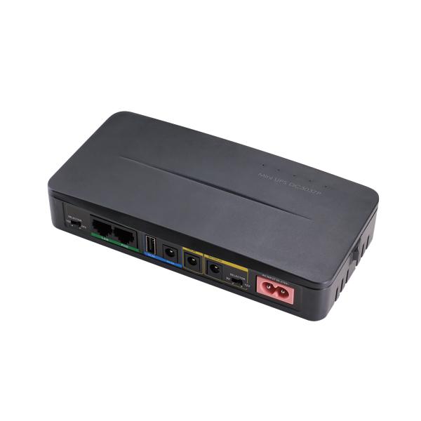 Mini UPS Backup Power Supply For Router, Modem , Security Camera , Built-In