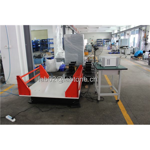 500kg Mechanical Shaker Table for Fixed Displacement Rotary Vibration Test