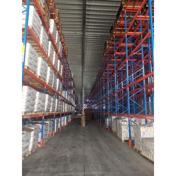 Peterack Heavy-Duty Push Back Racking System Customized 5-Layer Steel Pallet Warehouse Storage Racks European Standard
