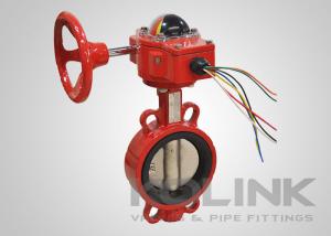 Fire Protection Resilient Seated Butterfly Valve with Tamper Switch