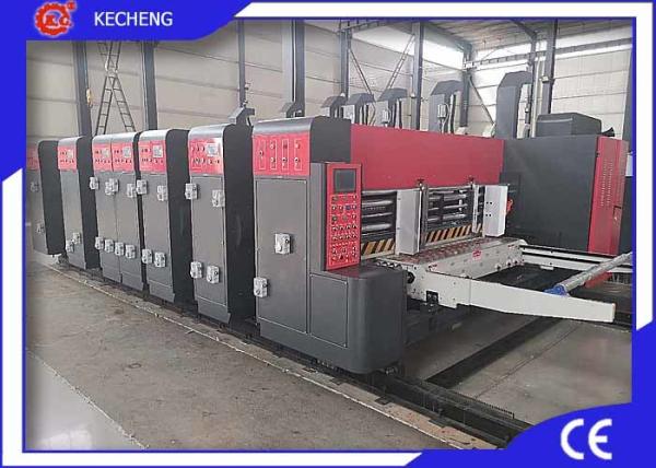 Quality 4 Color Top Printing Flexo Printer Slotter Machine for sale
