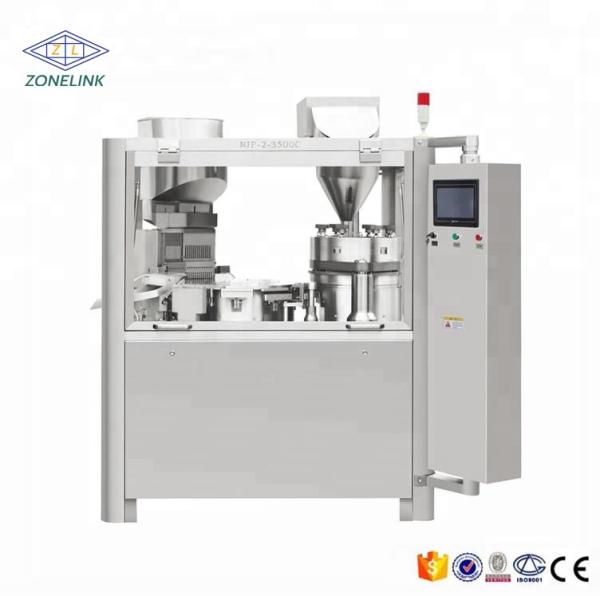 Computer-Controlled Capsule Filling Machine with Stepless Timing and Clear