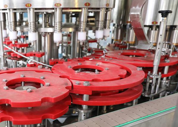 Quality SUS304 20000BPH Hot Liquid Filling Machine With Multiple Head for sale