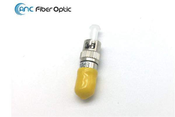 Quality Male Female ST Fixed Optical Attenuator Single Mode 2dB 5dB 10dB 20dB Plug Type for sale