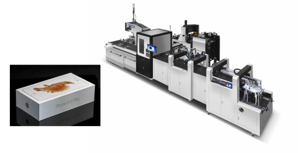 Quality Low Noise Cardboard Manufacturing Machine , Electrical Carton Box Making Machine for sale