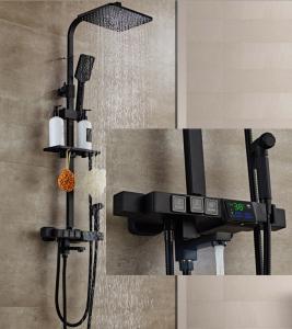 China Multi Function OEM Thermostatic Intelligent Bathroom Shower Faucet on sale