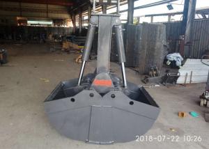 China Professional Hydraulic Grapple Attachment , Hydraulic Grab Bucket  Double Cylinders on sale