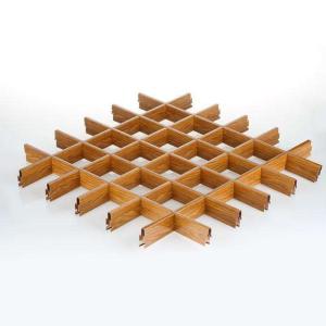 ISO9001 Open Cell Grid Ceiling Powder Coated 150x150 Fireproof Ceiling Panels