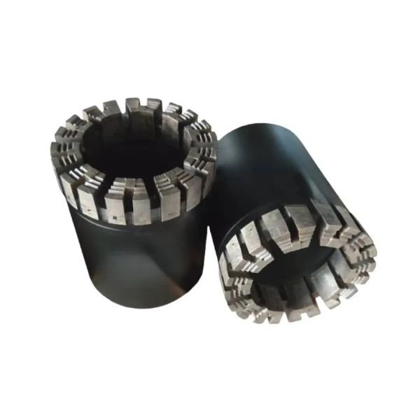 AQ BQ NQ HQ PQ Impregnated Diamond Core Bits For Exploration Wireline Drilling
