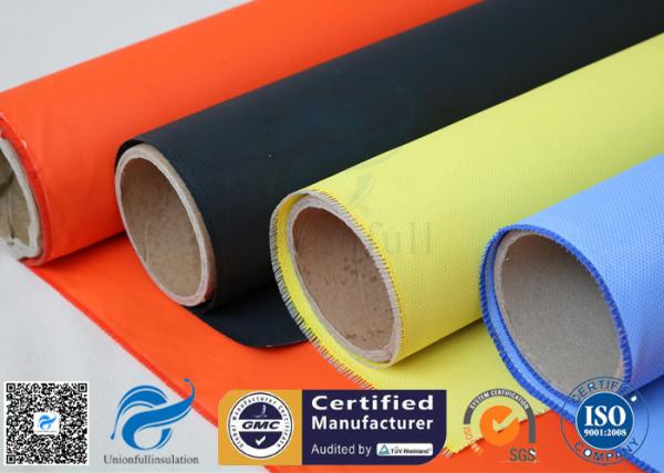 Quality Fireblanket Fiberglass Silicone Coated Fiberglass Fabric Fireproof Cloth for sale
