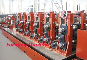 Straight Seam High Frequency Cold Roll Forming Machine / Square Tube Making Machine