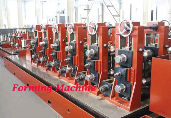 Quality Straight Seam High Frequency Cold Roll Forming Machine / Square Tube Making Machine for sale