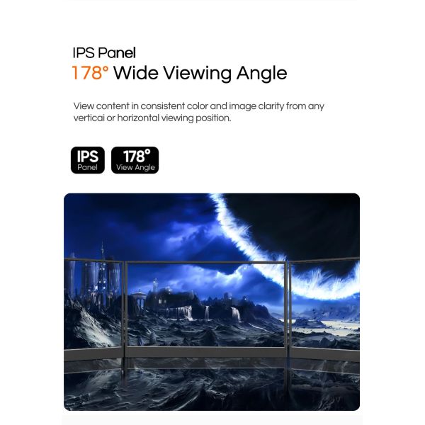 Laptop Portable External Monitor 15.6" 1080P USB C For MacBook Phone PS4 Switch