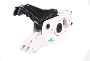 China CE White Hydraulic Pulverizer Attachment For Excavator on sale