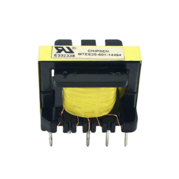 High Frequency 24V Output Rectangle Custom EE25 12V 110V Single Phase Step-up
