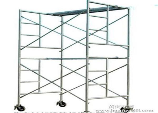 Quality Ladder Scaffolding Frame System Safety A Scaffolding Climbing Frame Customized Size for sale
