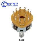 2pcs RS25 Potentiometer Rotary Switch 2*5 Files 10000 Cycels