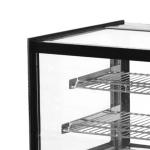 Square R290 Refrigerated Bakery Display Case With Sliding Glass