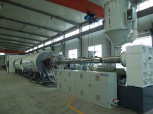 Buy cheap Polyethylene PE Insulation Outer Protective Jacket Pipe Machine 110-550mm product