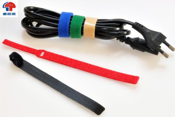 Quality Uv Resistant Reusable Hook Loop Cable Ties 300Mm ,  One Wrap Cable Ties for sale